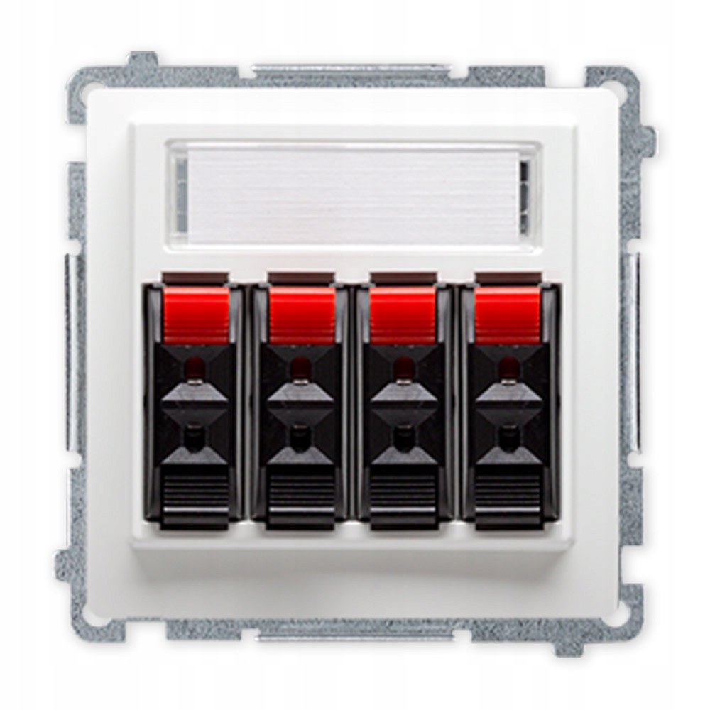 

Simon Basic Gniazdo Głośnikowe 4x BMGL34.01/11