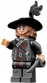 Lego Figurka 10365 Piráti z Karibiku Hector Barbossa zbraň N
