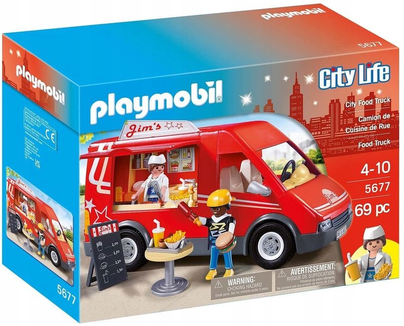 

Playmobil City Life 5677 Samochód Auto Food Truck