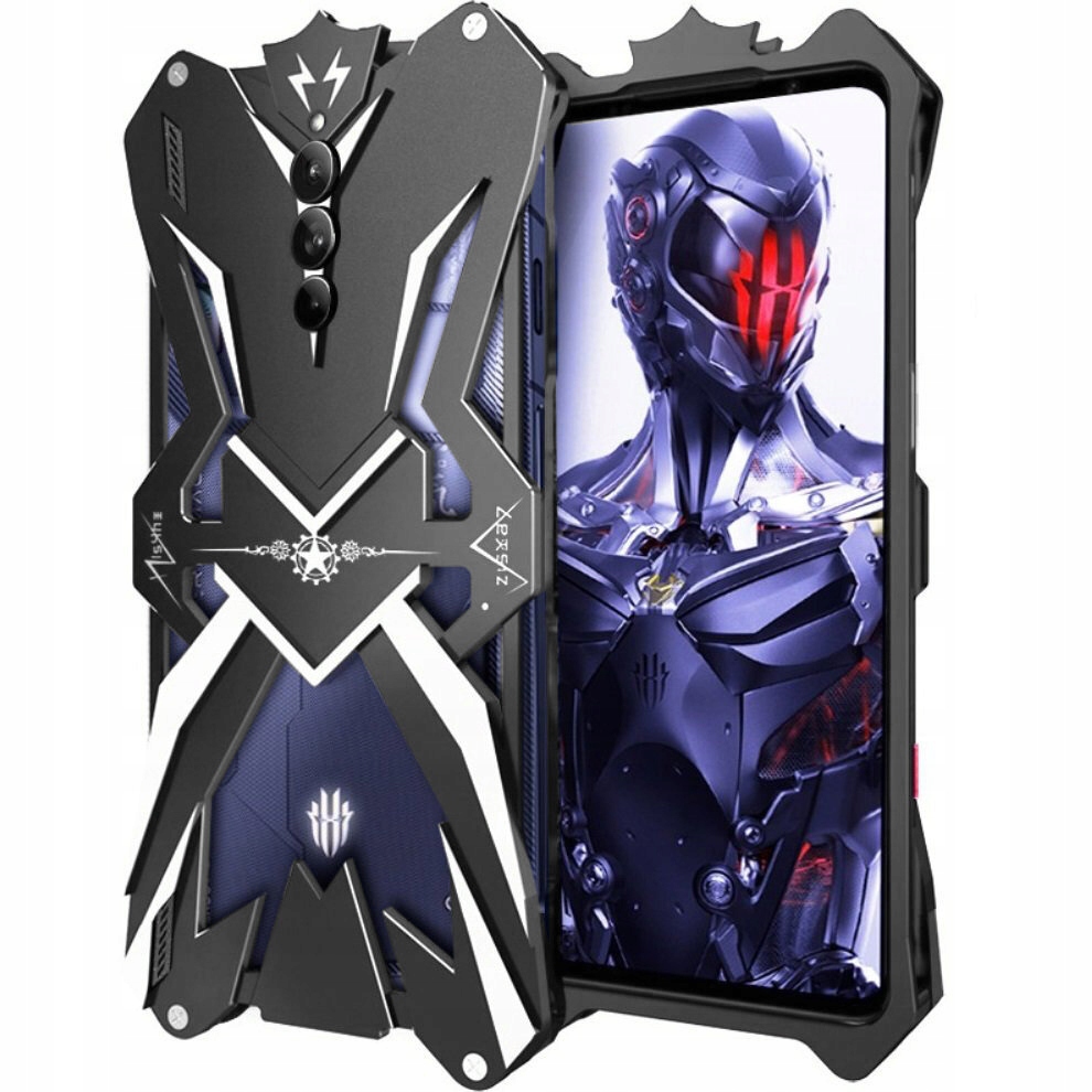 Pouzdro pancéřové pro Zte nubia Red Magic 8 Pro 5G/Pro+ pouzdro kryt s hliníkem