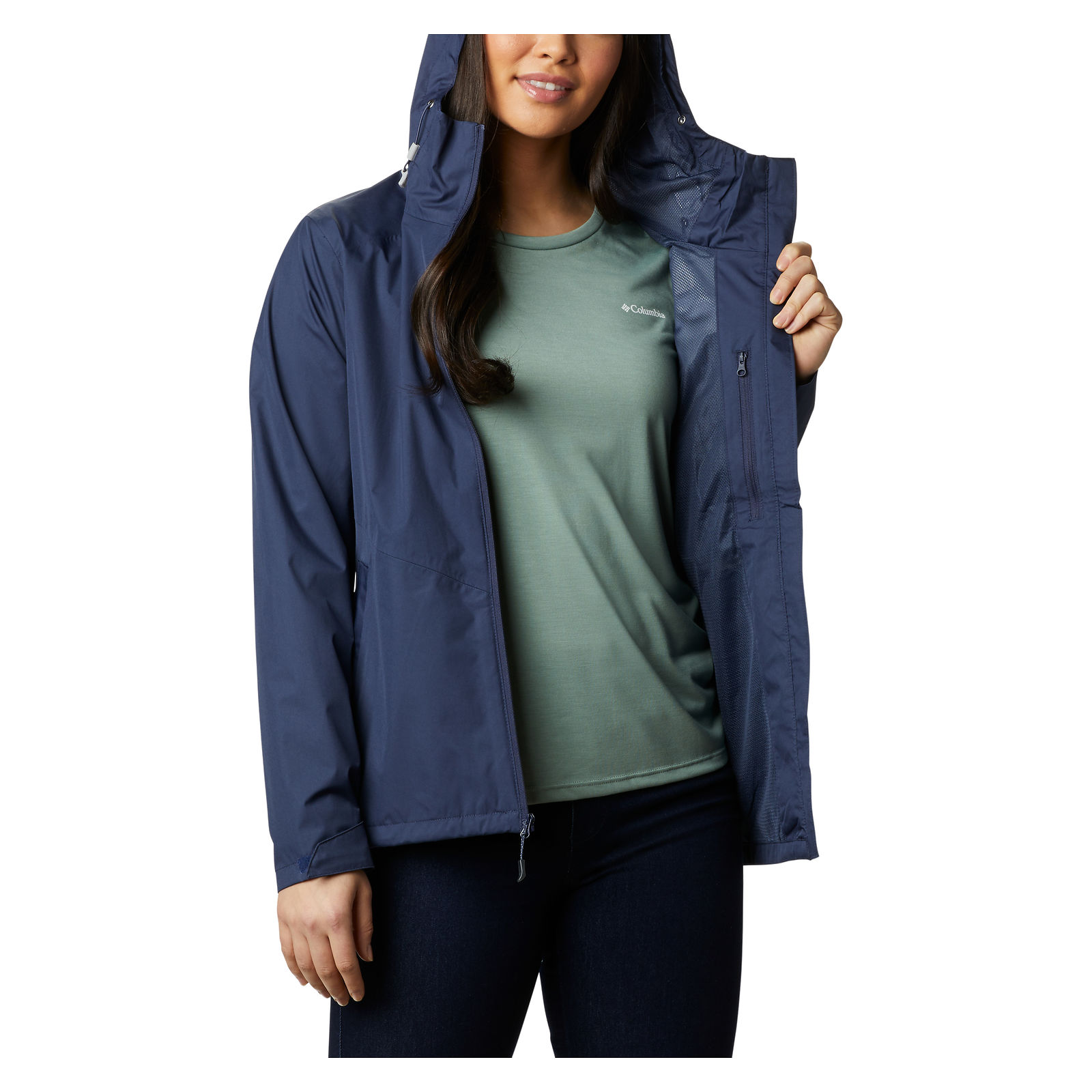 Kurtka turystyczna damska Columbia Inner Limits XS Rodzaj Z membraną