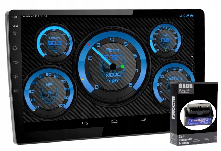 RADIO GPS ANDROID VW POLO 2008-2020 WIFI 16GB Pilot w zestawie nie