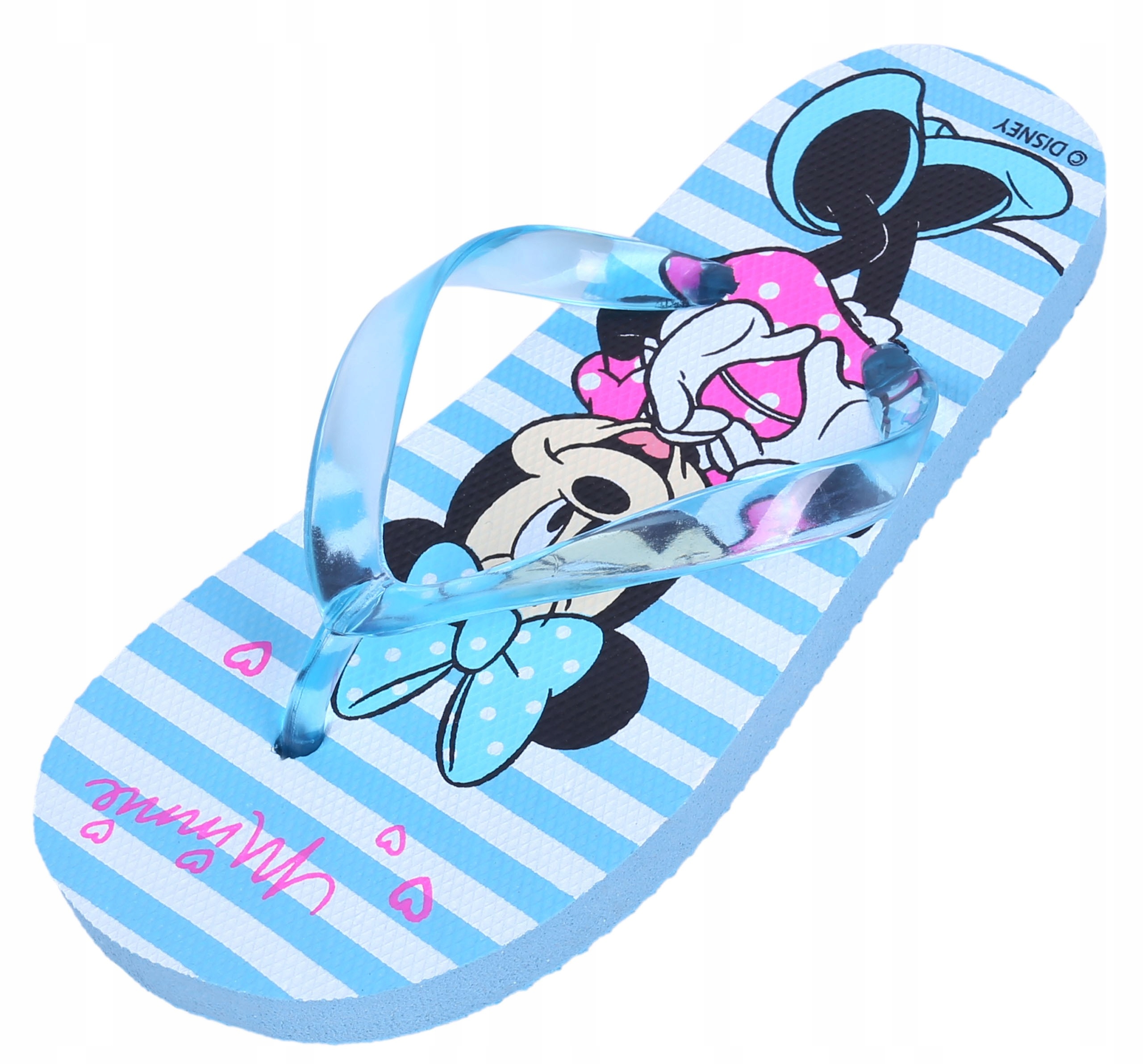 

Niebiesko-białe, dziewczęce japonki Myszka Minnie