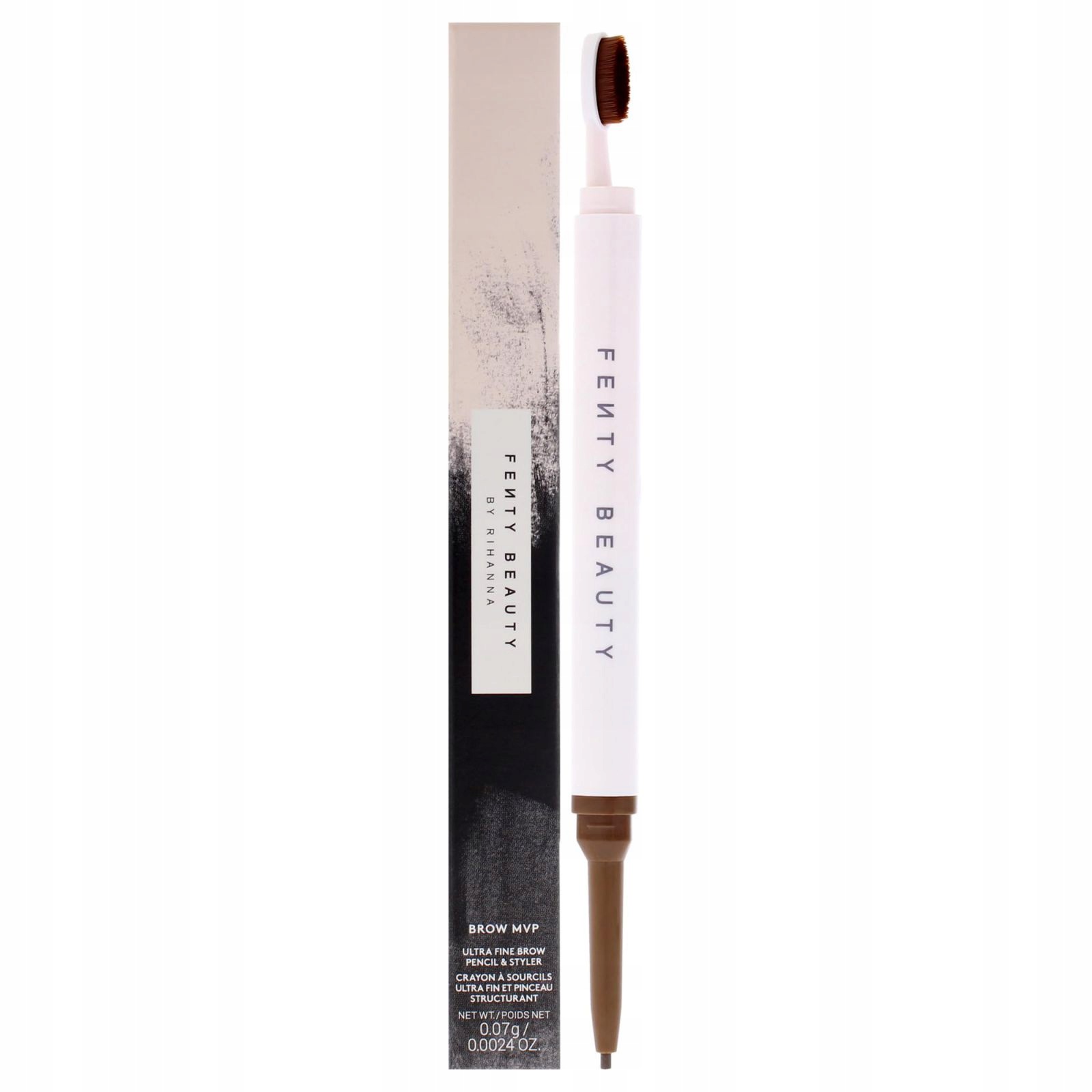 Tužka Na Obočí Brow Mvp Ultra Fine Brow Pencil+styler 0,07 G Odstín: Světle Hnědá
