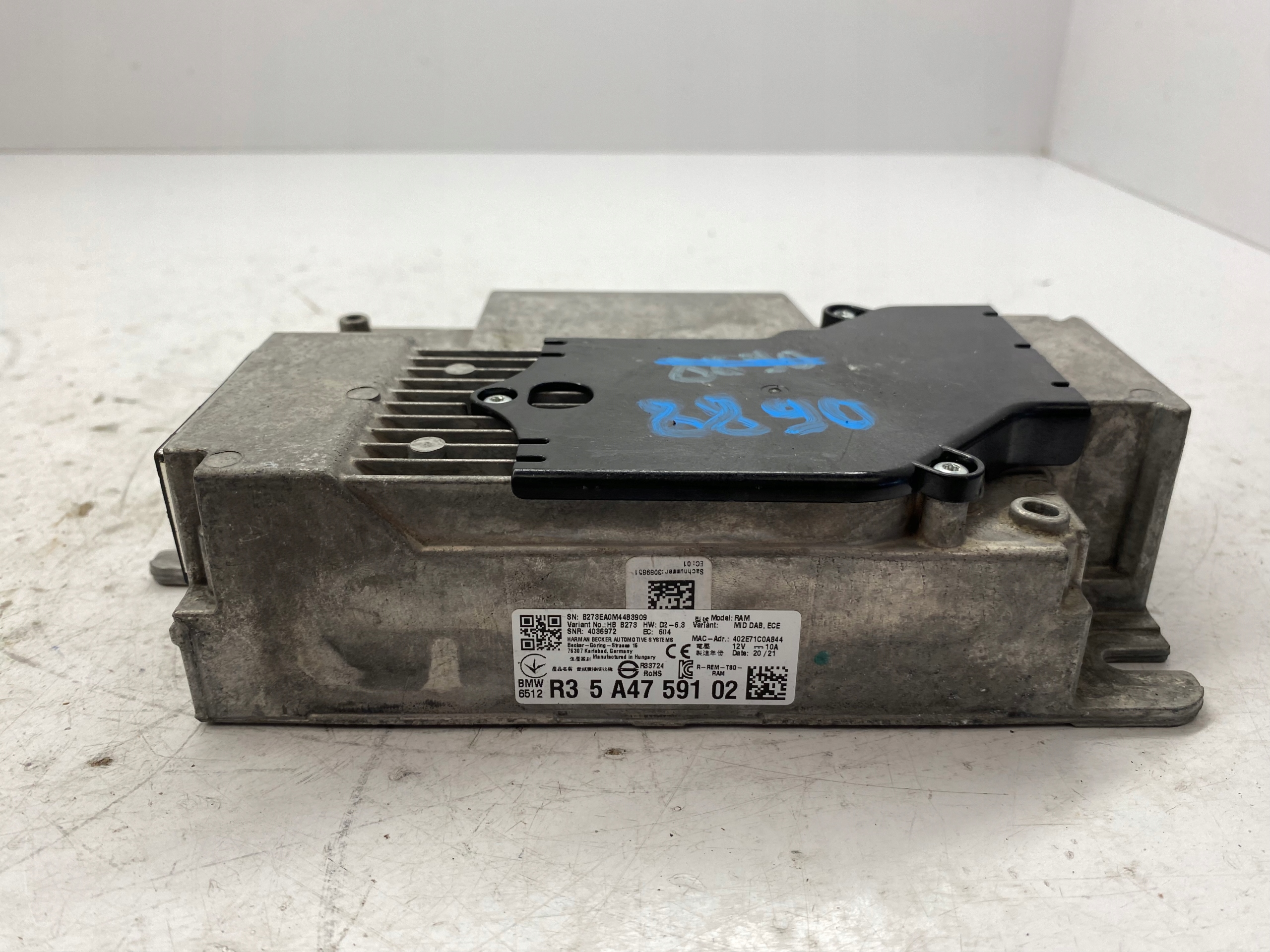 BMW 3 G20 amplifier 5A47591