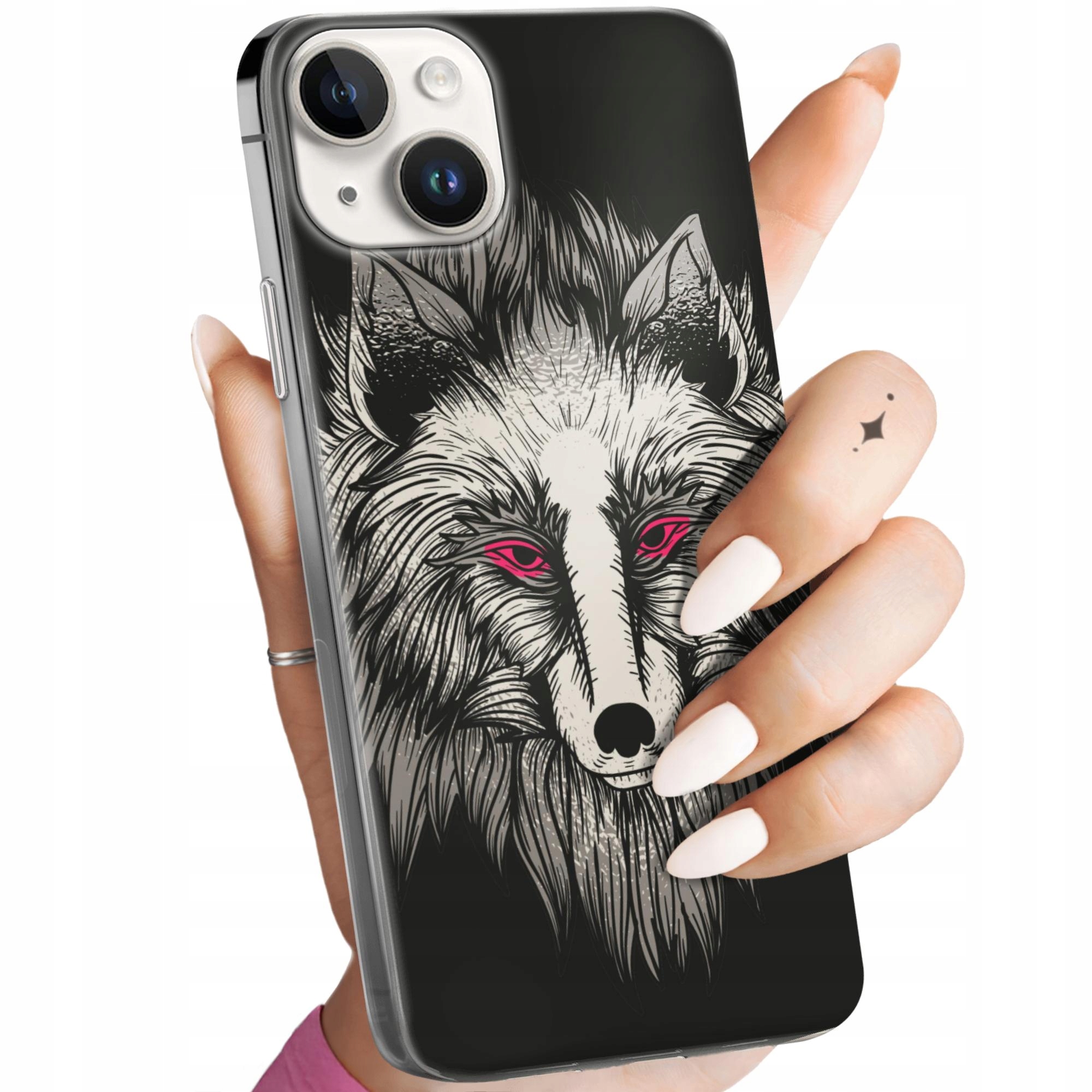 Etui Do Iphone 14 Plus Wilk Wilkołak Wolf Wilczyca Obudowa Pokrowiec