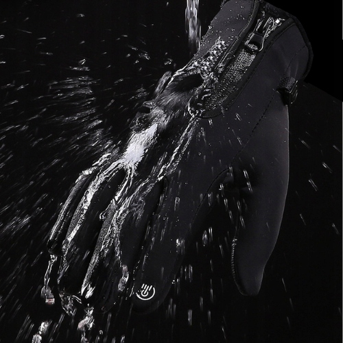 DOTYKOWE RĘKAWICZKI WODOODPORNE SPORTOWE RĘKAWICE ROWEROWE BIEGANIA ZIMOWE Materiał dominujący poliester