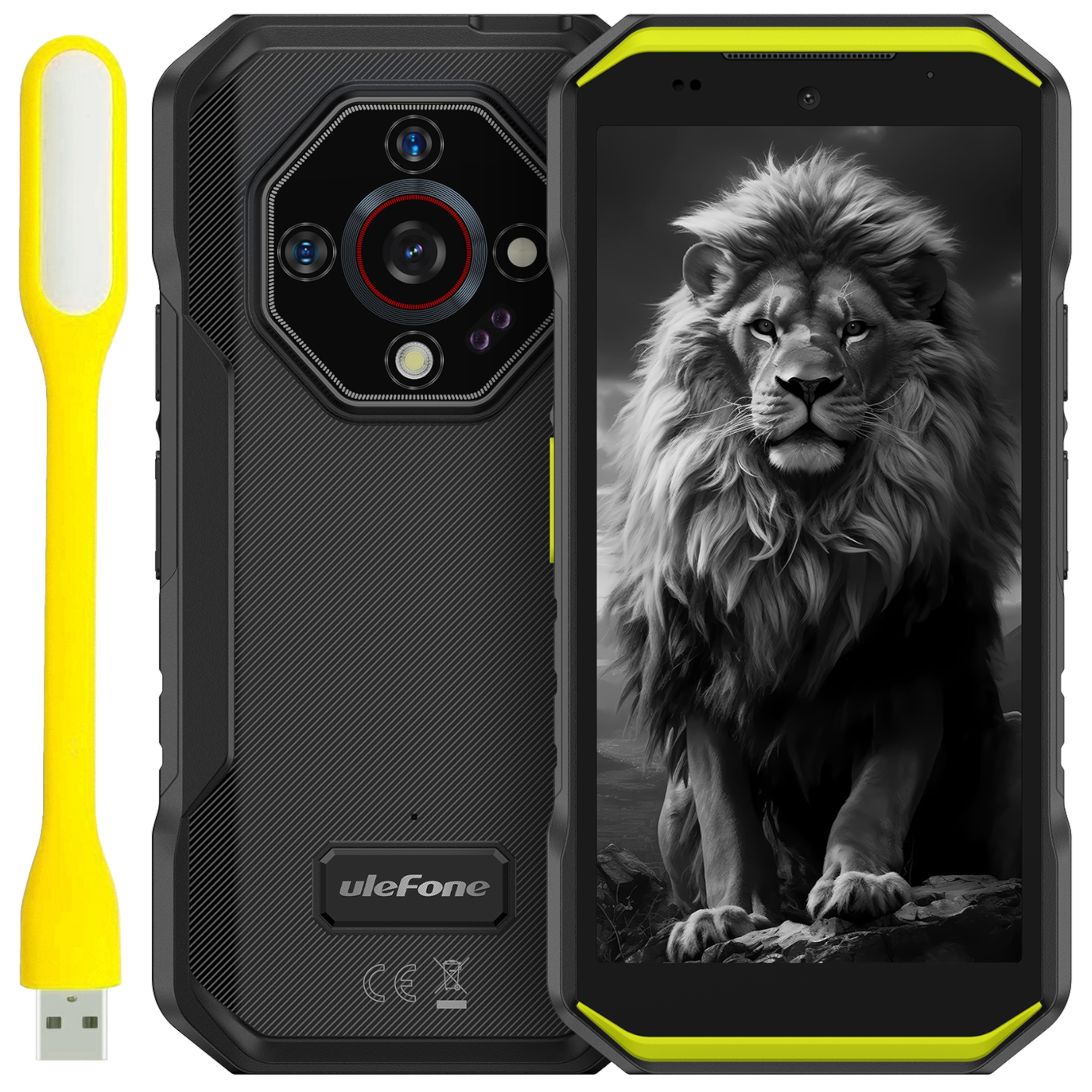 Pancerny Smartfon Ulefone Armor X32 Pro 5G 8GB 256GB Noktowizja Zielony