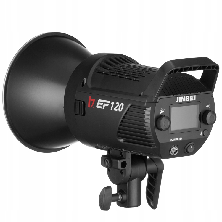 Led lampa Jinbei EF-120 5500K foto video do filmového studia světlo