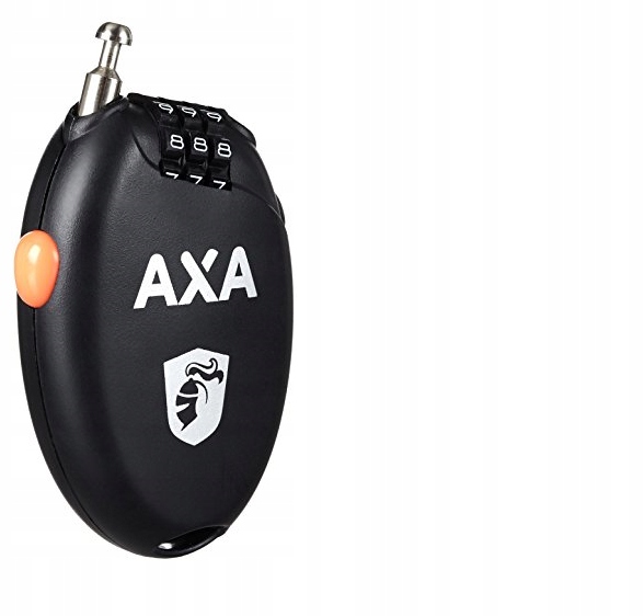Zabezpieczenie rowerowe linka Axa Roll Retractble 75/1,6