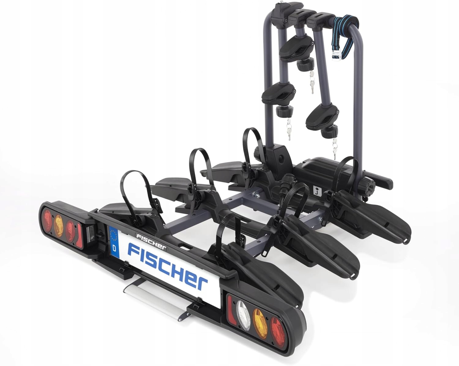 Fischer ProlineEvo 3 Cyklistický nosič na ťažné zariadenie 3 Bicykle max 60 kg