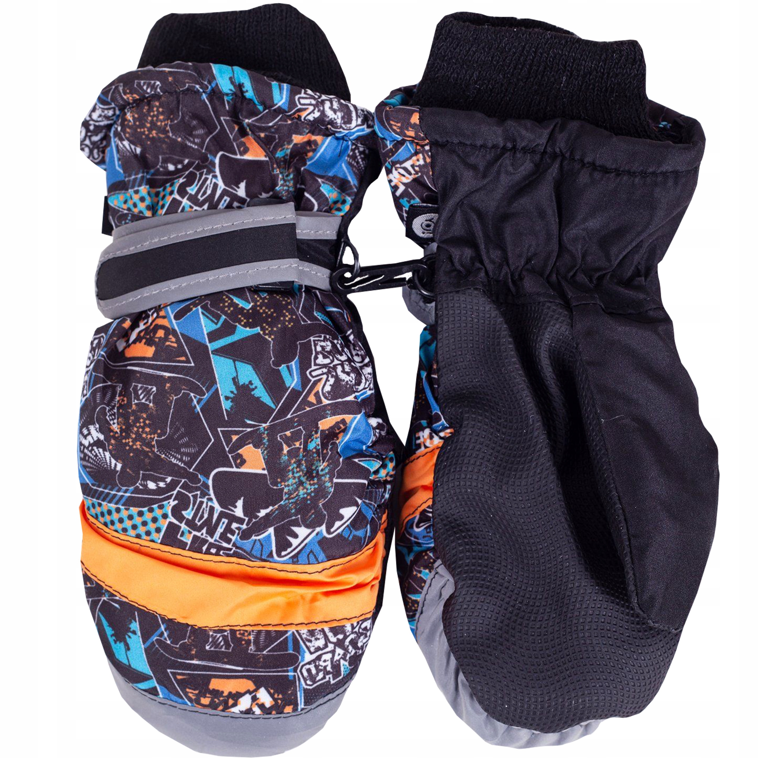 

Rękawiczki Narciarskie Ortalionowe Ciepłe 16 cm.