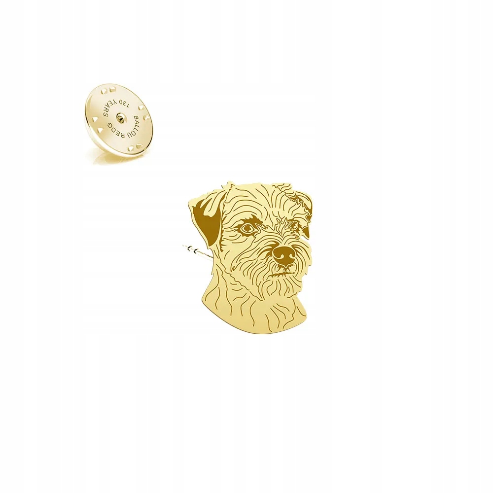 Odznak Border Terrier 925 Šperky Žena Věnování Bonus