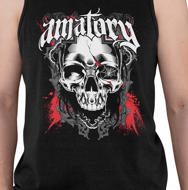 TANK TOP HORROR/ROCK AMATORY Marka inna
