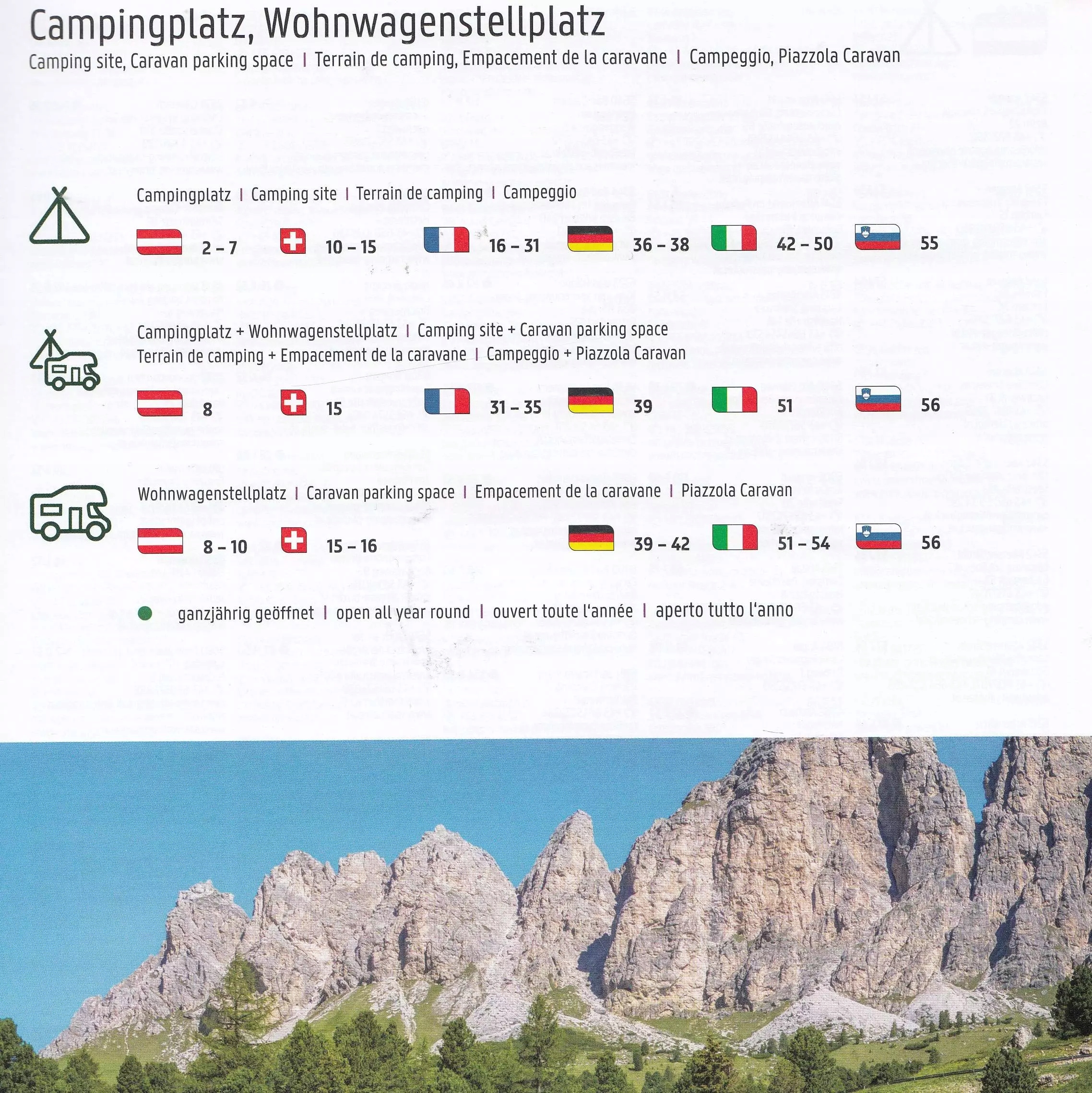 Alpy atlas samochodowy, 1:150 000 Tytuł Atlas der Alpen, Autoatlas 1:150.000 Laufzeit 2021 - 2024