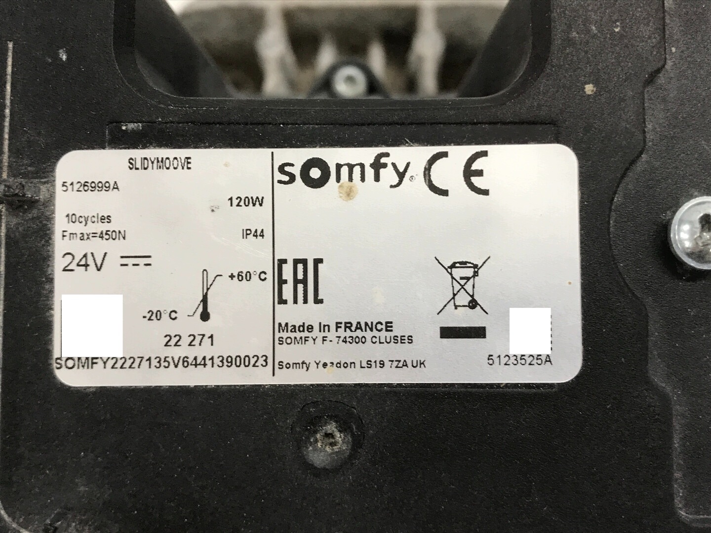 SOMFY Napęd do bramy przesuwnej Slidy Moove 300 — 8