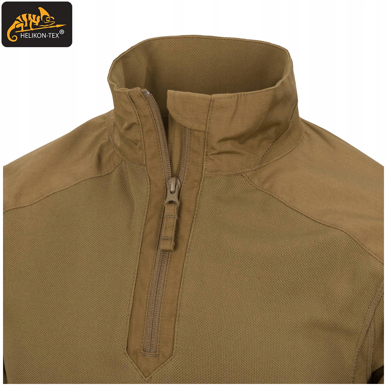 BLUZA TAKTYCZNA WYTRZYMAŁA COMBAT SHIRT MCDU RIP-STOP HELIKON Czarny Rozmiar XS