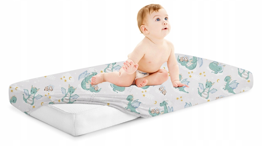 PRZEŚCIERADŁO DO ŁÓŻECZKA 160x80 Z GUMKĄ BAWEŁNA 100% BABYMAM Marka Babymam