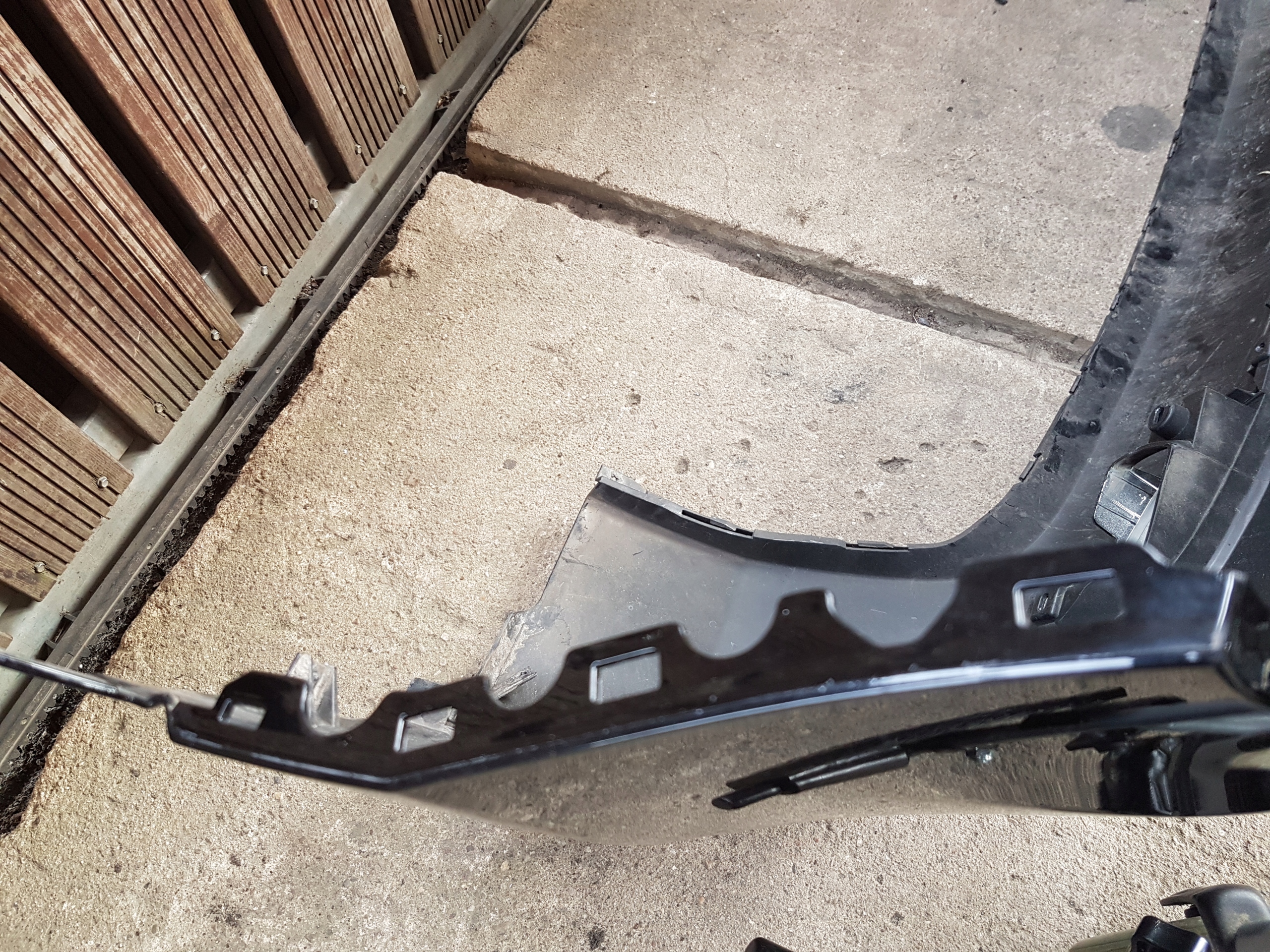 bumper rear JEEP COMPASS II 5SY37TRMAB
