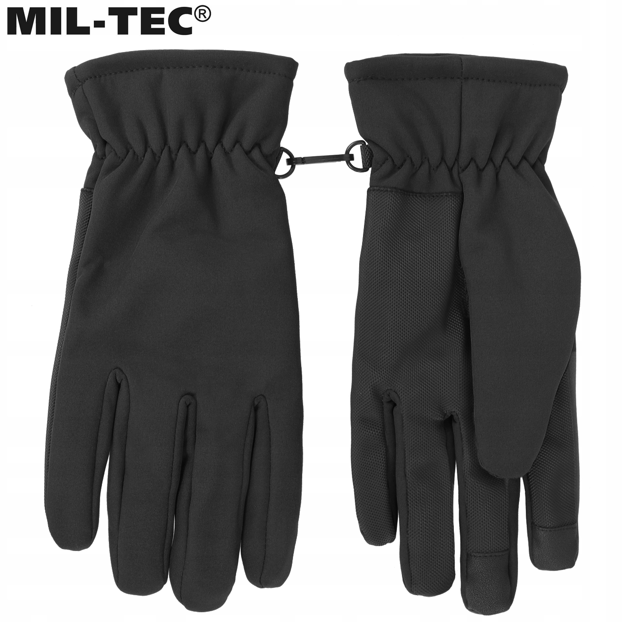 RĘKAWICZKI ZIMOWE MĘSKIE SOFTSHELL 3M THINSULATE DOTYKOWE DO SMARTFONU Marka Mil-Tec