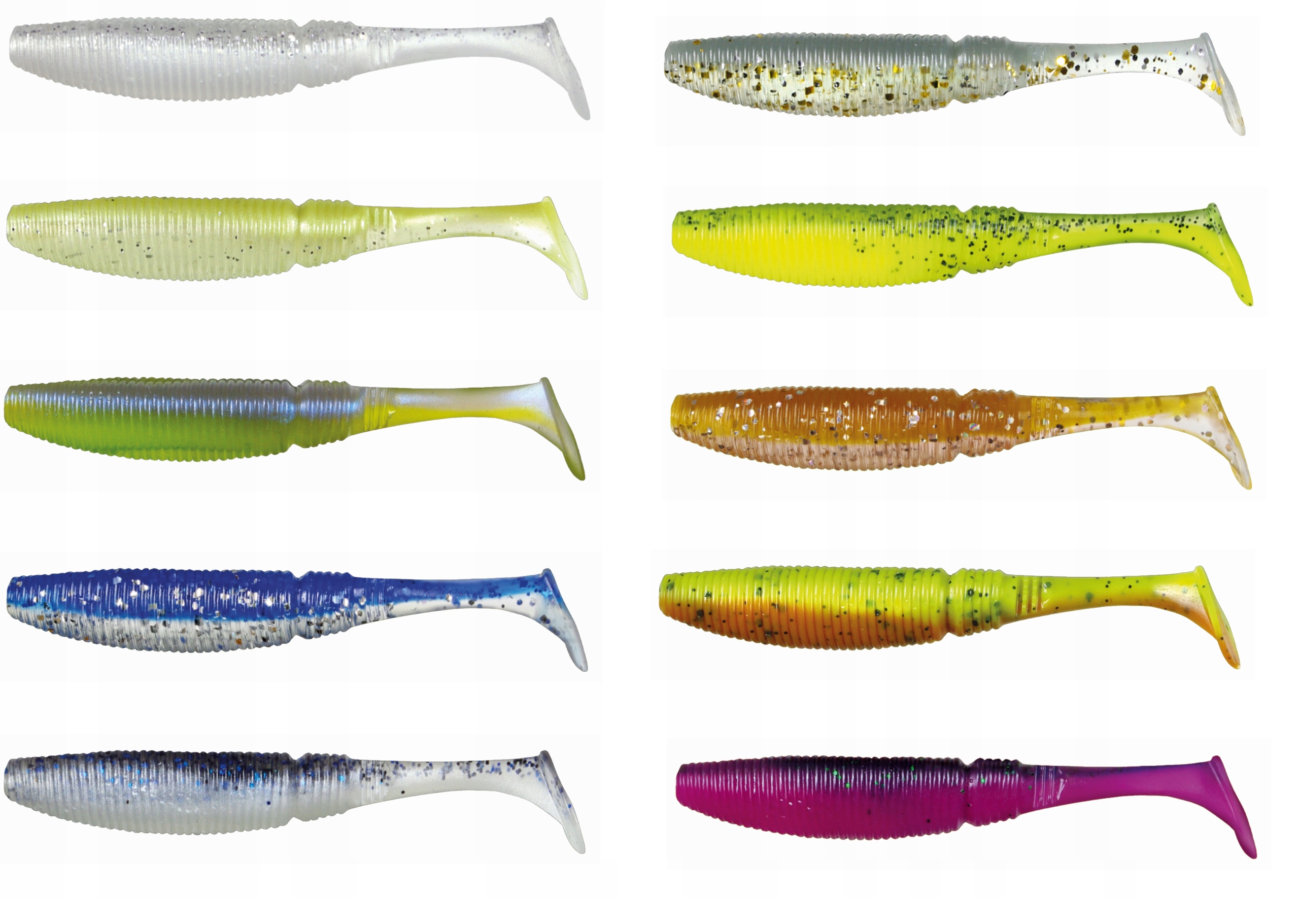 

Power Grub Konger na Okonie 5cm 10szt Ripper Guma