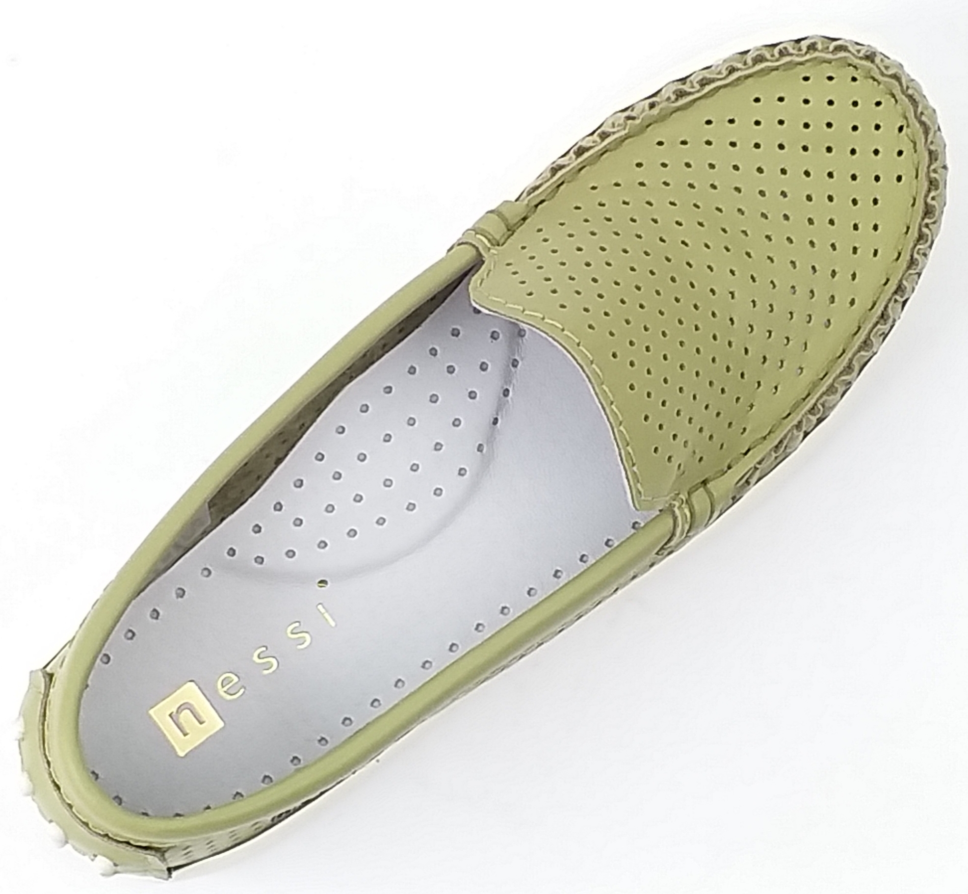 NESSI 22170 OBUWIE DAMSKIE MOKASYNY SKÓRZANE 38 Wzór dominujący inny wzór