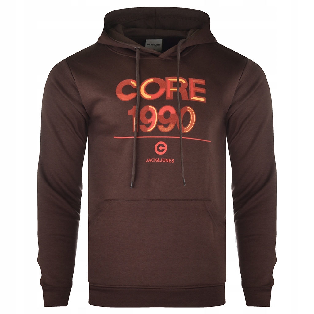 Mikina Meska Jack&jones Core 12163769 Hnědá