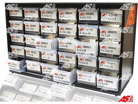 ZS0006 AS-PL ZESTAW STARTOWY SZCZOTEK WĘGLOWYCH Producent części AS-PL