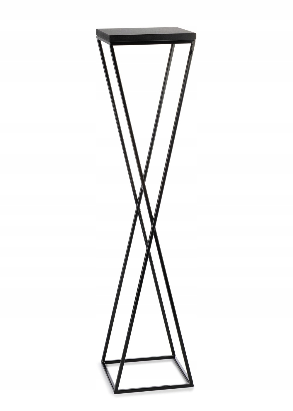 CZARNY KWIETNIK INDUSTRIALNY OGRÓD TARAS 70 cm Marka HowHomely