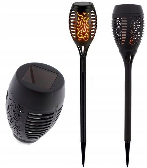 

Pochodnia Solarna 3w1 Lampa Led Ruchomy Płomień