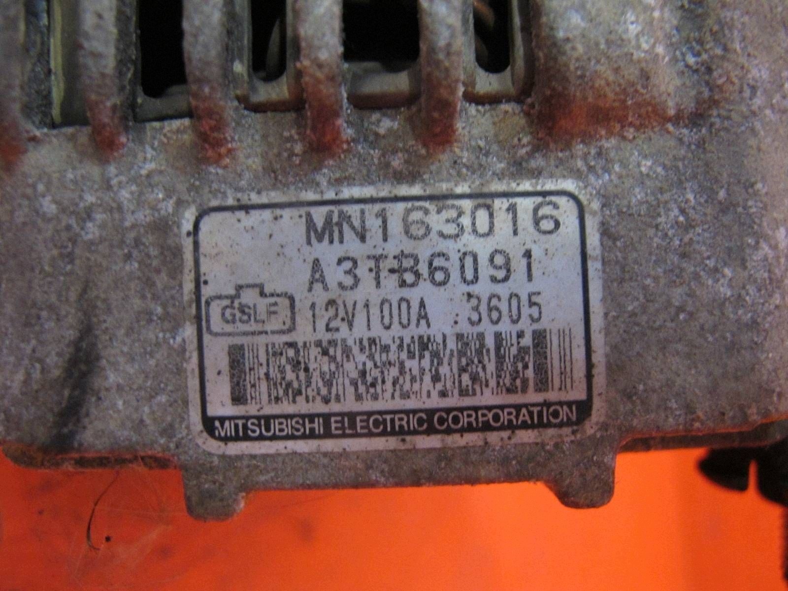 MITSUBISHI LANCER 7 VII CS 2.0 16V 4G63 OUTLANDER e alternatore MN163016