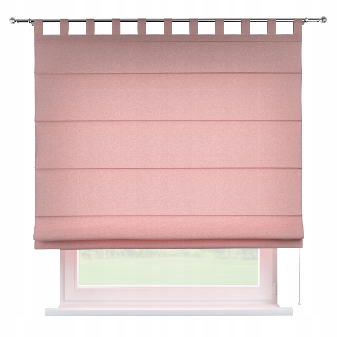 Hotová rímska roleta Verona 120x170 cm červená