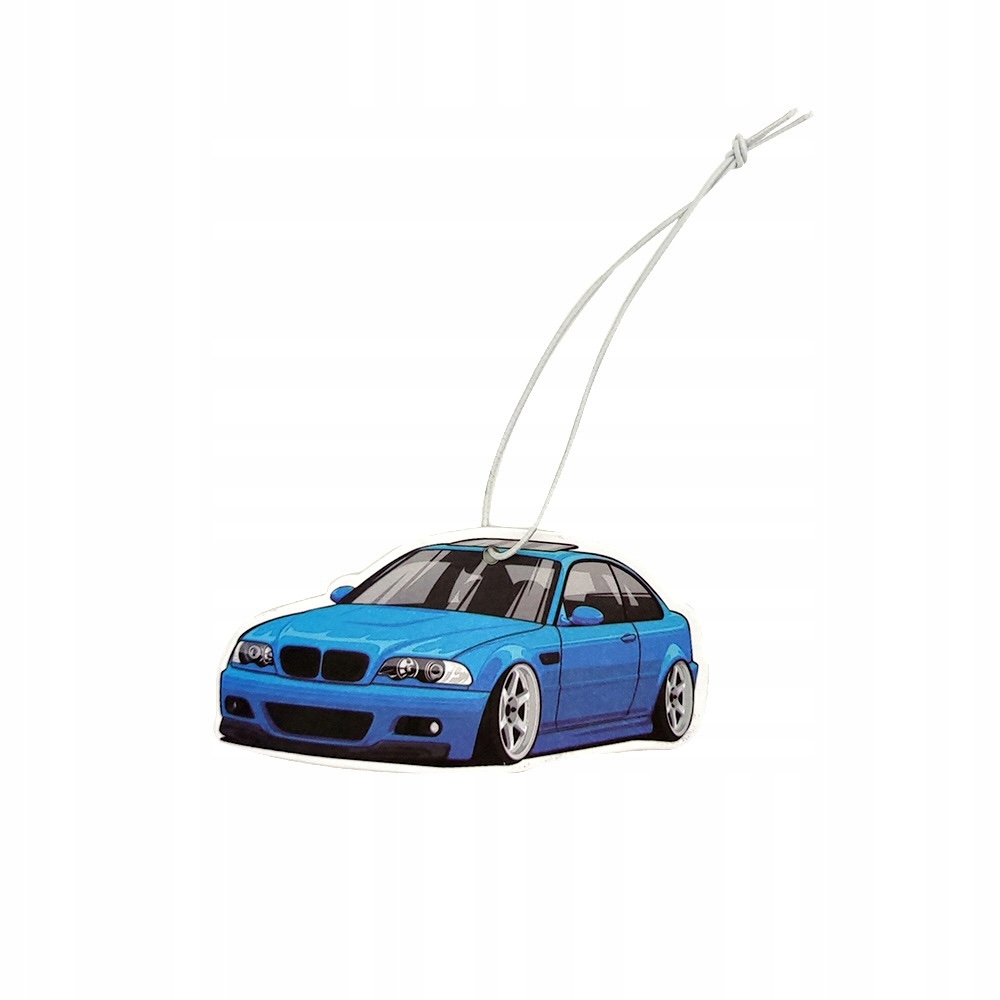 Zawieszka samochodowa zapach Bmw E46 Niebieskie