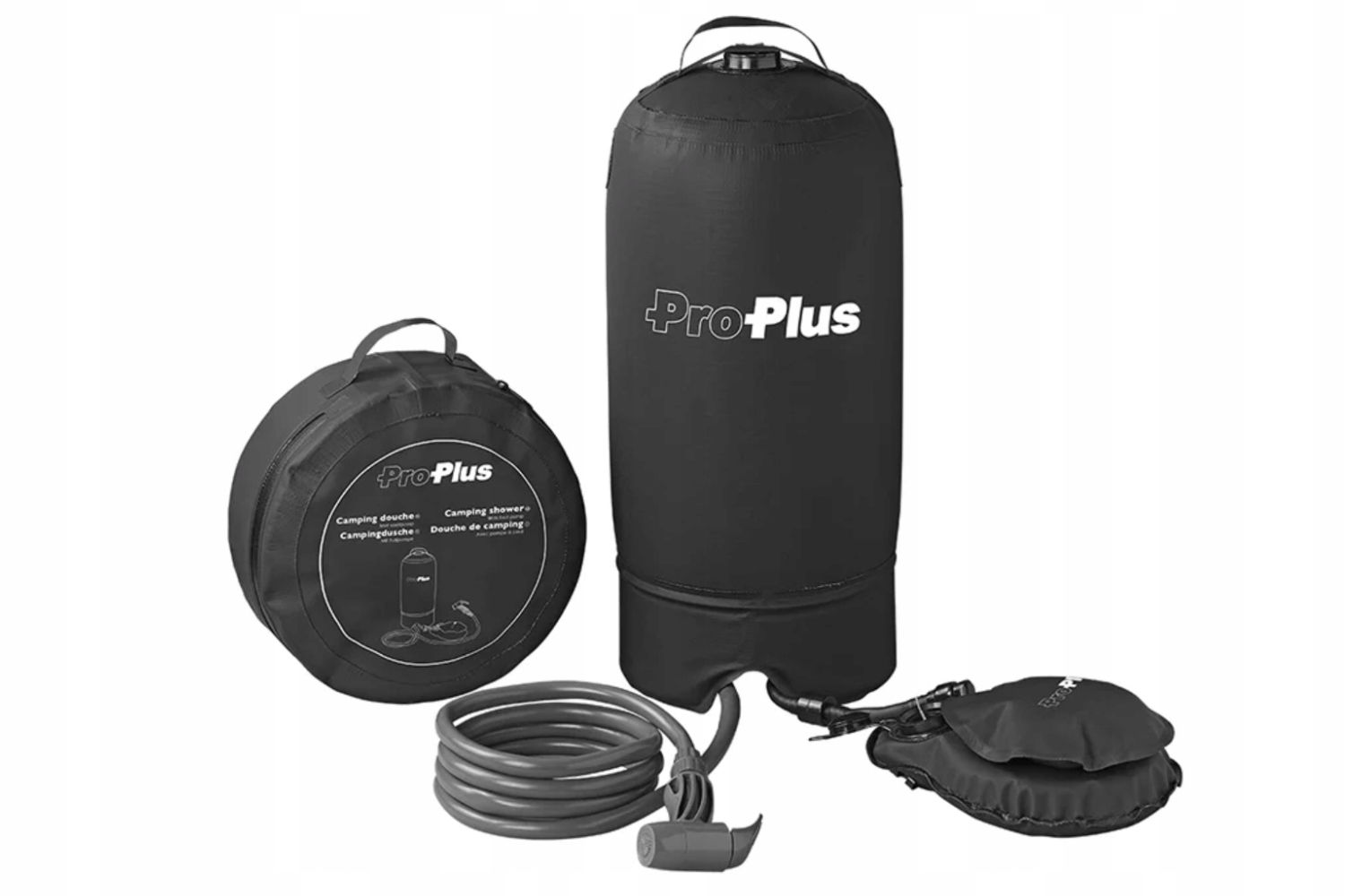 Přenosná turistická sprcha 770407 ProPlus pro kempování s nožní pumpou 11L