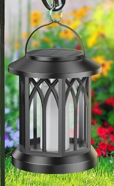 Solární lampy do zahrady Gearlite 2 kusy Efekt plamene Voděodolné