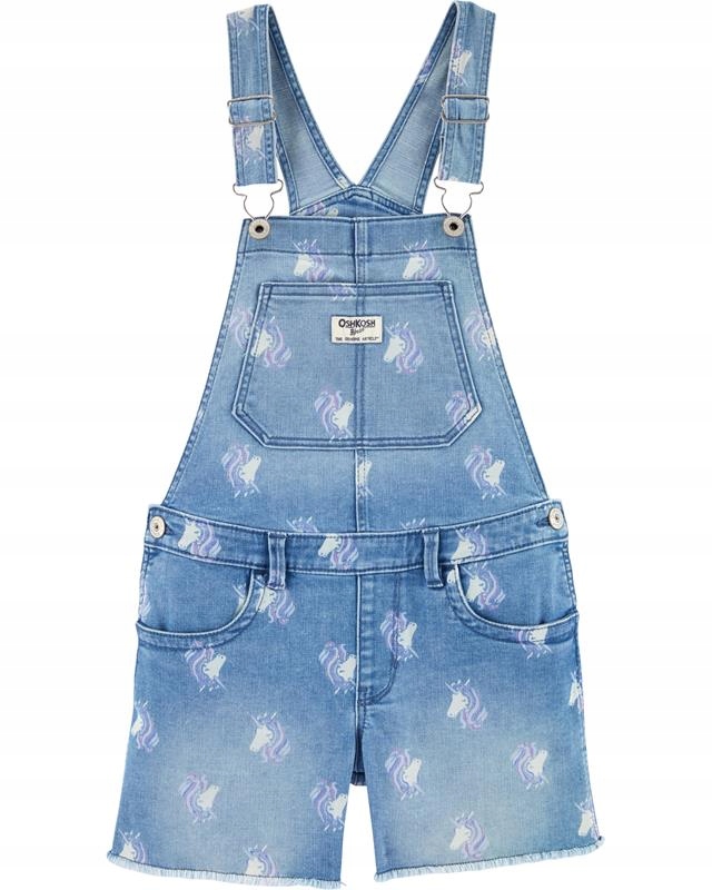 

OshKosh Ogrodniczki Jednorożce 6-6X 116