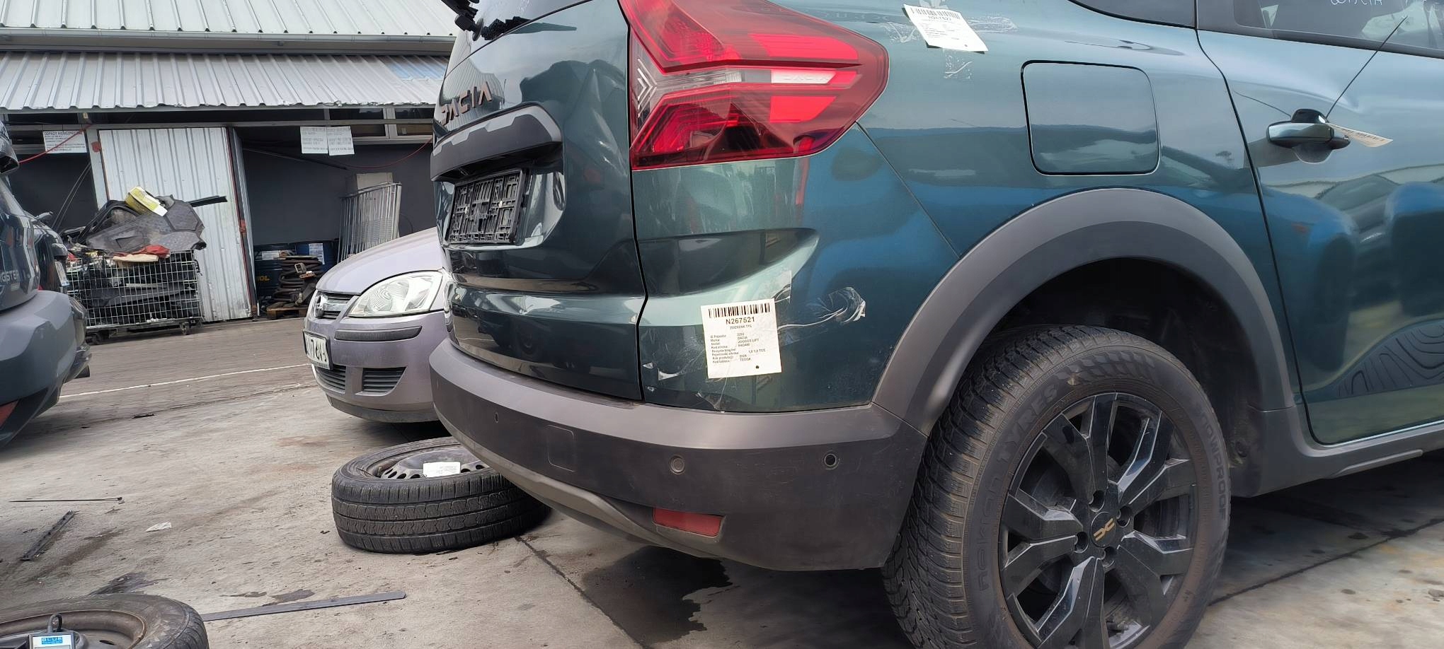 bumper rear part PDC TEDQK DACIA JOGGER LIFT