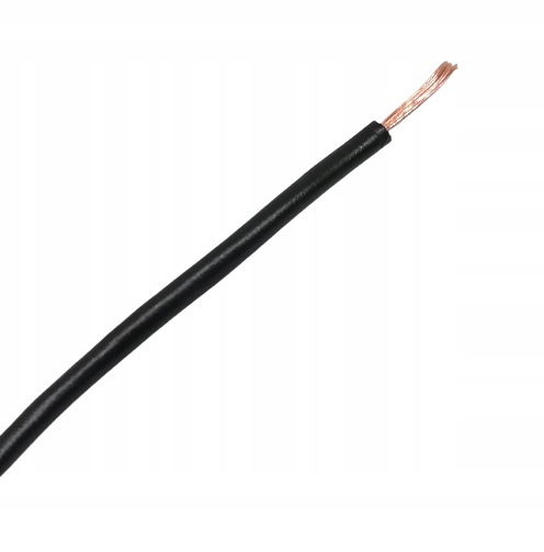 

Przewód LgY 1x0,75mm2 linka czarny 2m