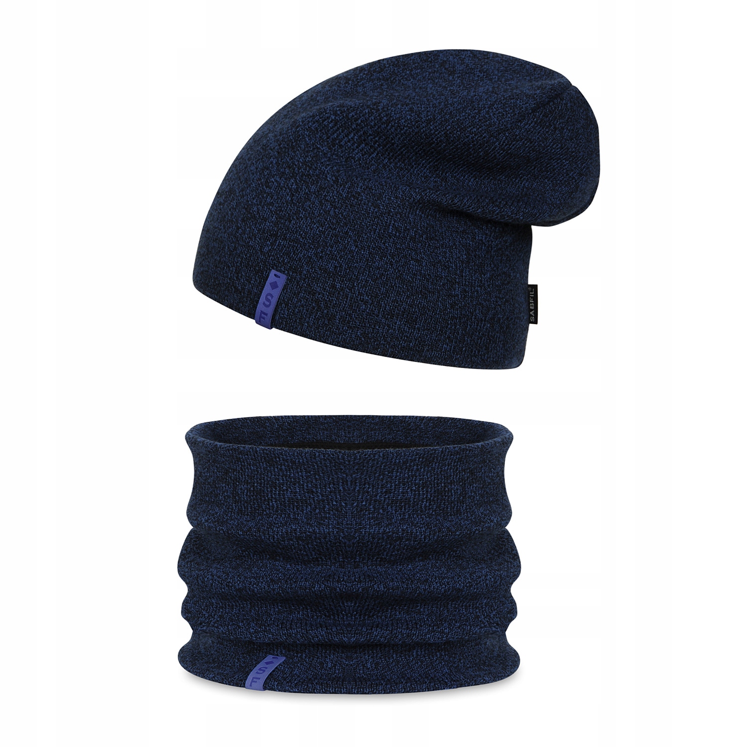 

komplet dziecięcy Polar czapka+ komin Granat 53-55