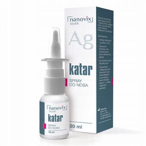 

Nanovix Silver Ag Katar spray do nosa, 20ml