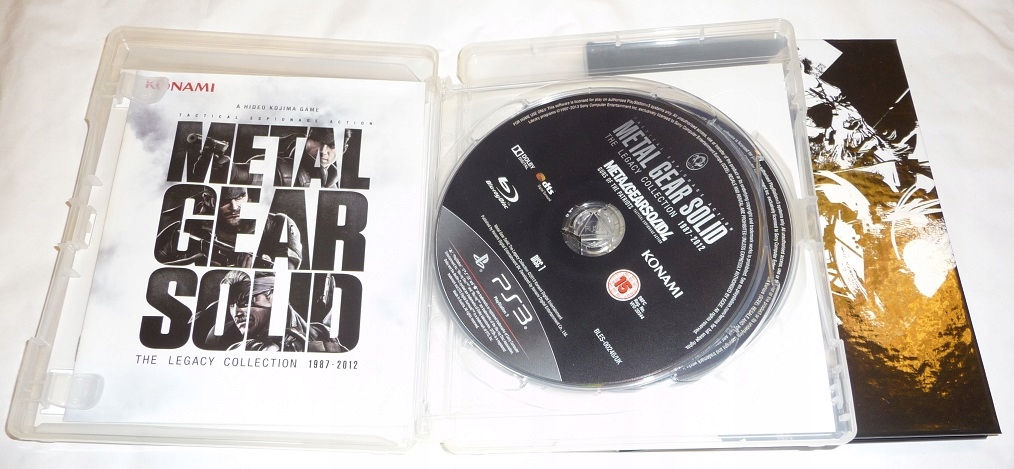 Metal Gear Solid The Legacy Collection PS3 3xA BOX Wydawca Konami