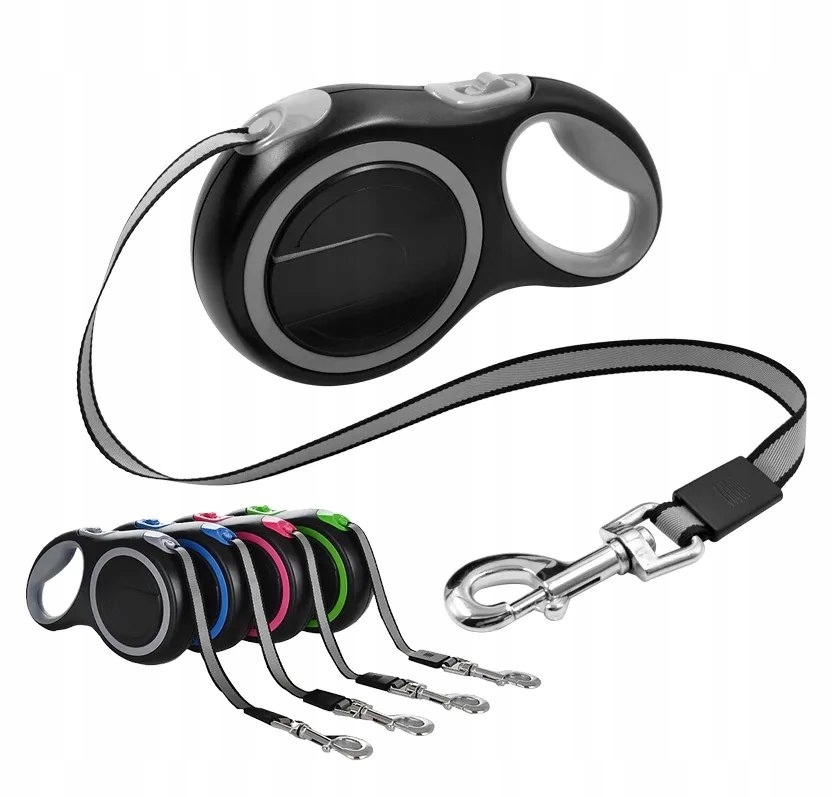 Levně Vodítko Pro Psa Automatická Páska Premium 5M 20 Kg