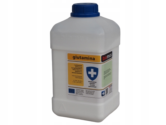 

Glutamina L-glutamine czysta Biomus 1kg