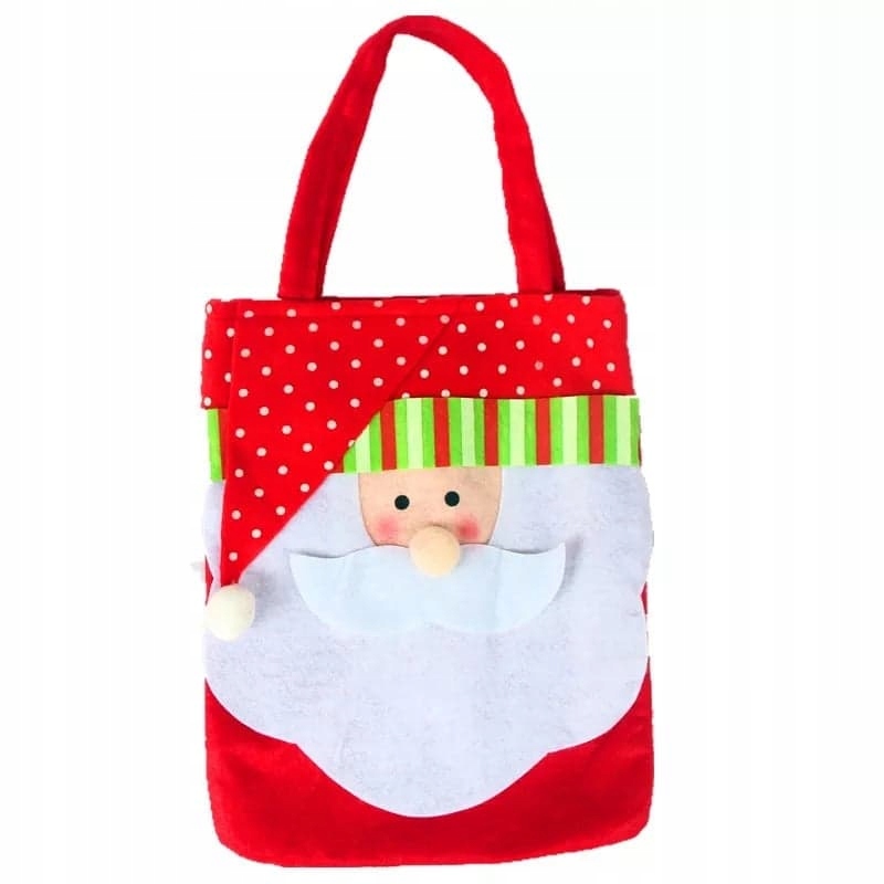 ŚWIĄTECZNA TOREBKA WOREK NA PREZENT ŚWIĘTA MIKOŁAJ Kod producenta 3043