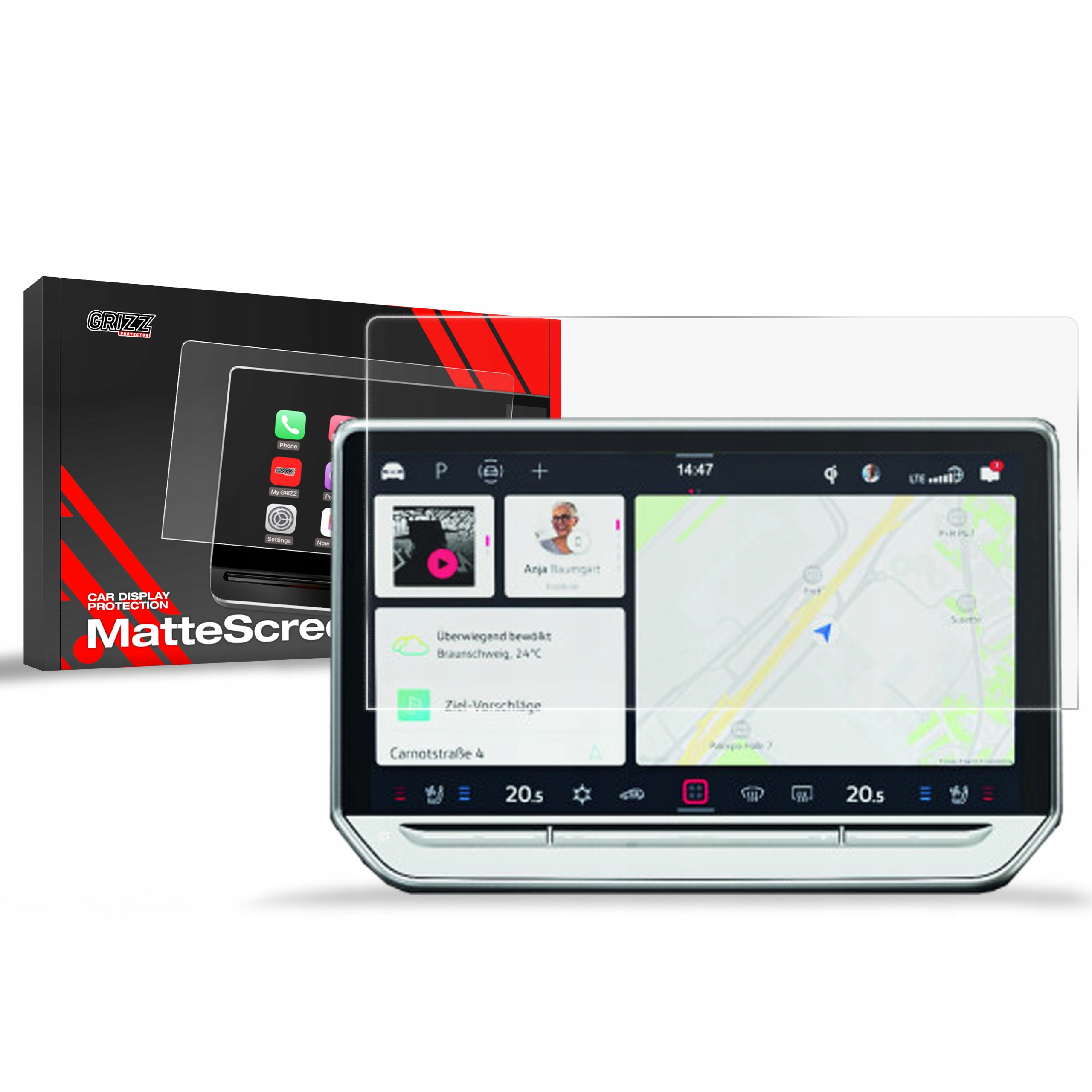 Folia Antyodciskowa do Volkswagen Vw Crafter 12,9" (2024-2025)