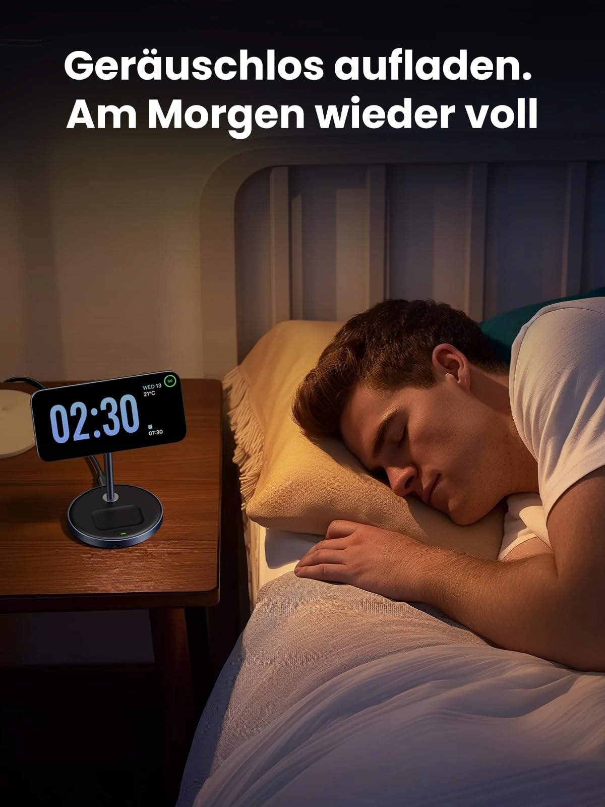 UGREEN MagFlow Stacja Ładowania iPhone Magsafe AirPods Bezprzewodowa — miniatura 6