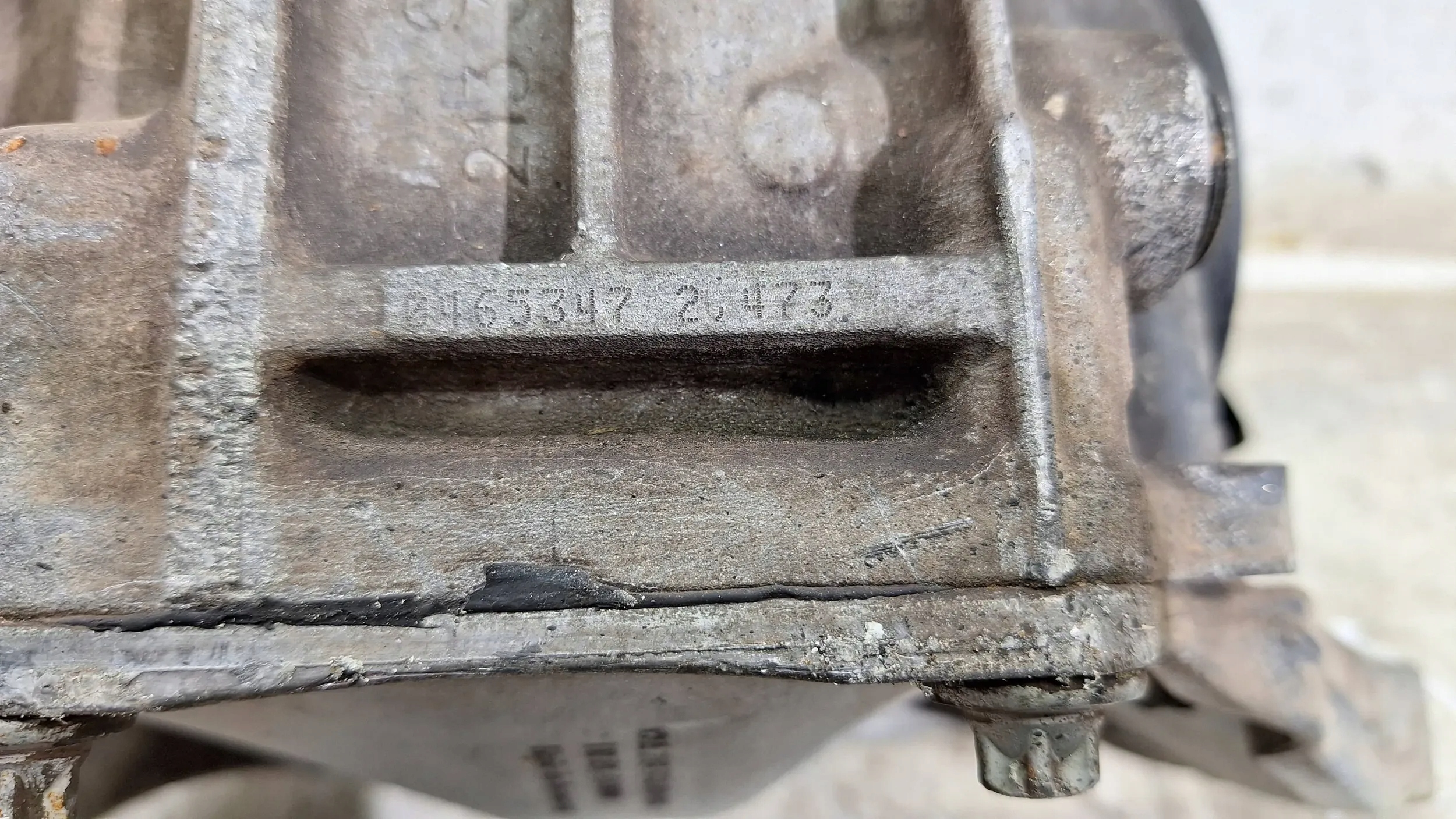 differential diff rear part 2,473 2133507307 Mercedes W213 W205