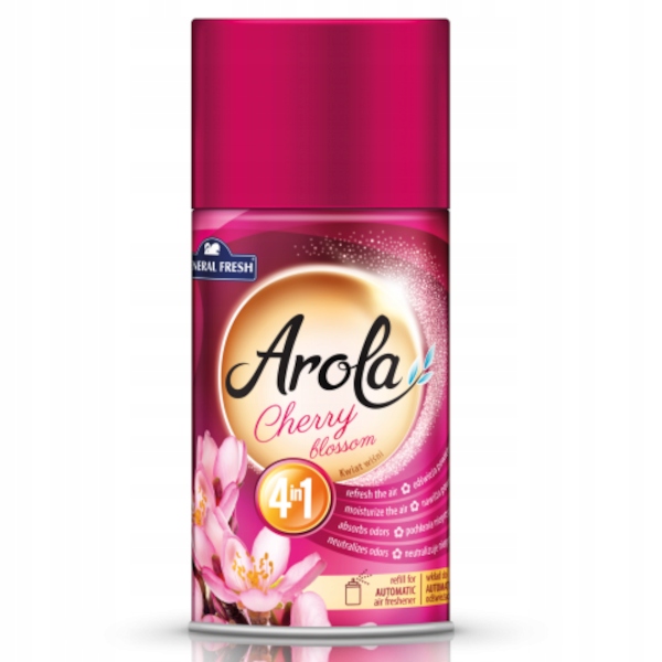 

Arola Odświeżacz zapas Kwiat Wiśni spray 250ml