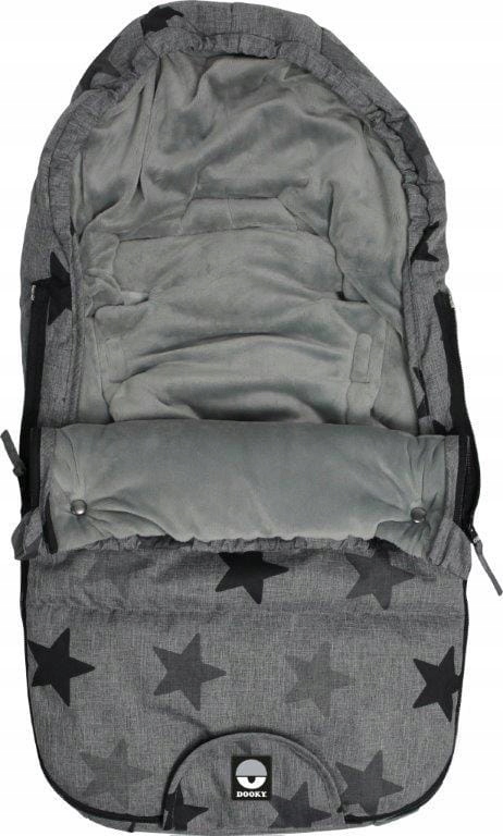 ŚPIWOREK DO FOTELIKA NOSIDEŁKA 0-9M GREY STARS DOOKY Marka Dooky