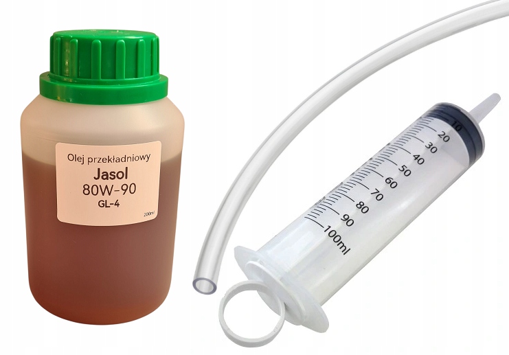 Olej Przekładniowy Jasol 80W-90 GL-4 200ML Skuter Zestaw